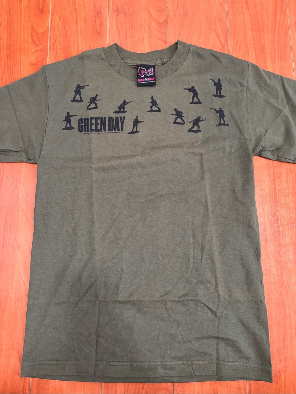 2008 Green Day Army T-Shirt- Size Small